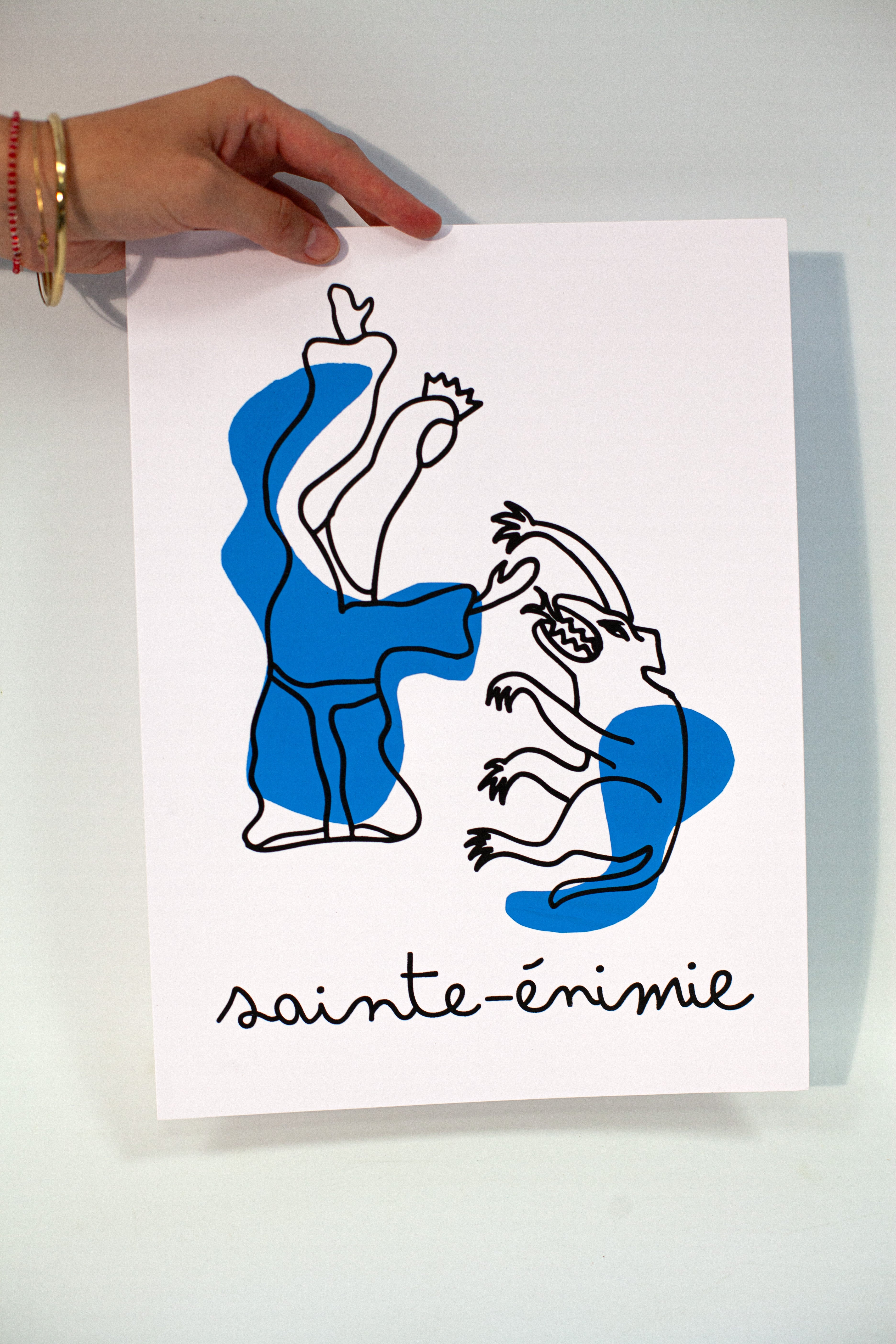 Sainte-Énimie • Affiche A4