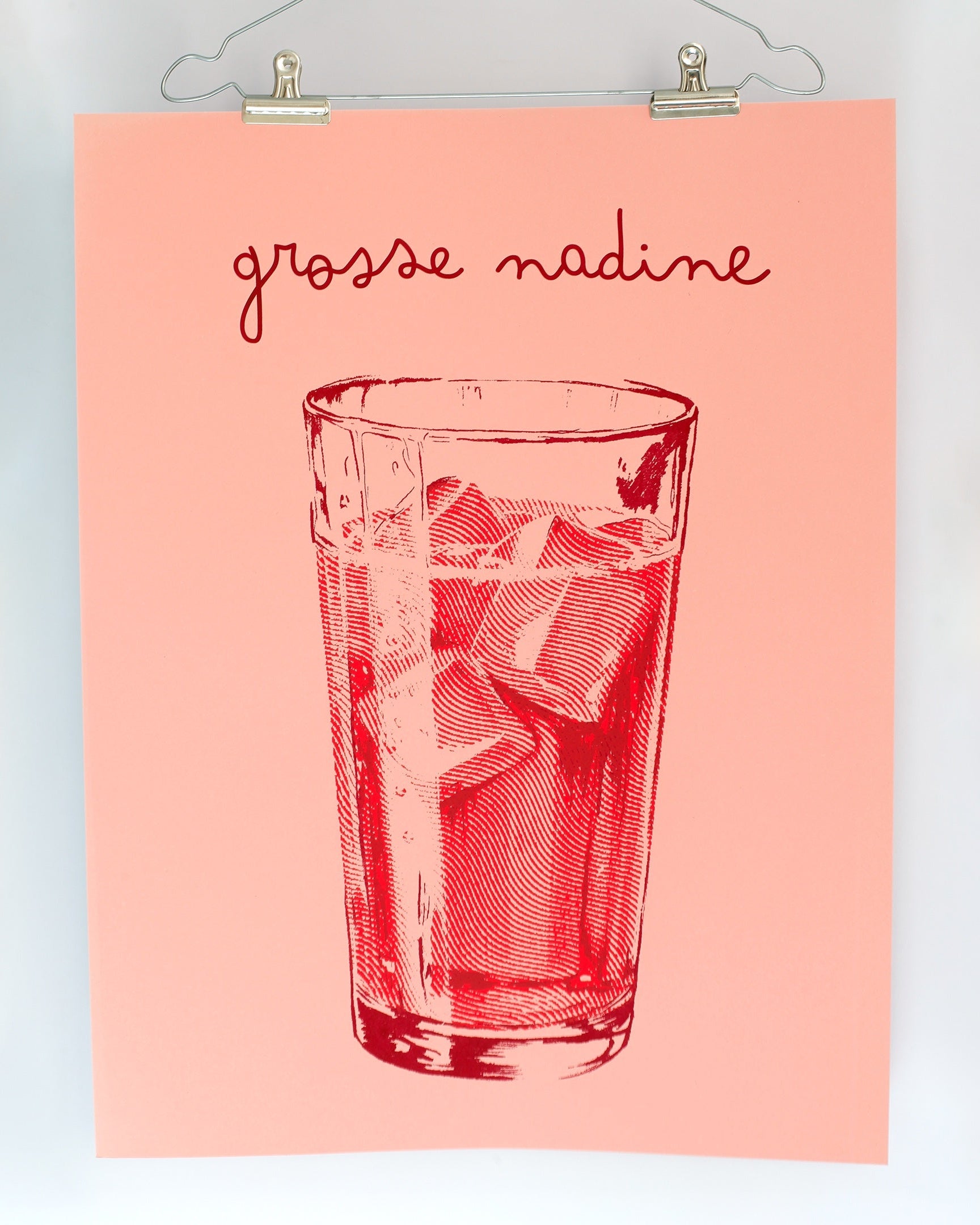 Grosse Nadine • Affiche