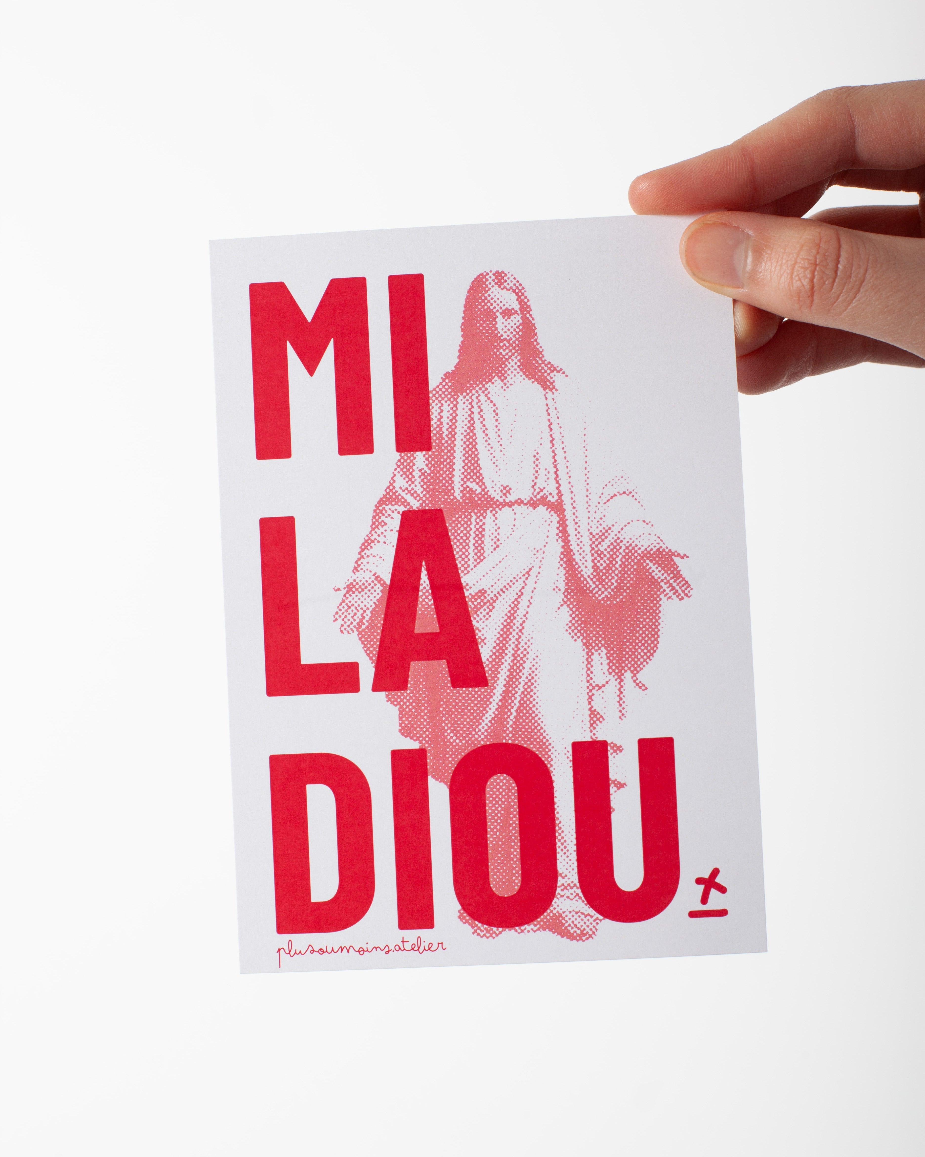 MILADIOU • Carte postale