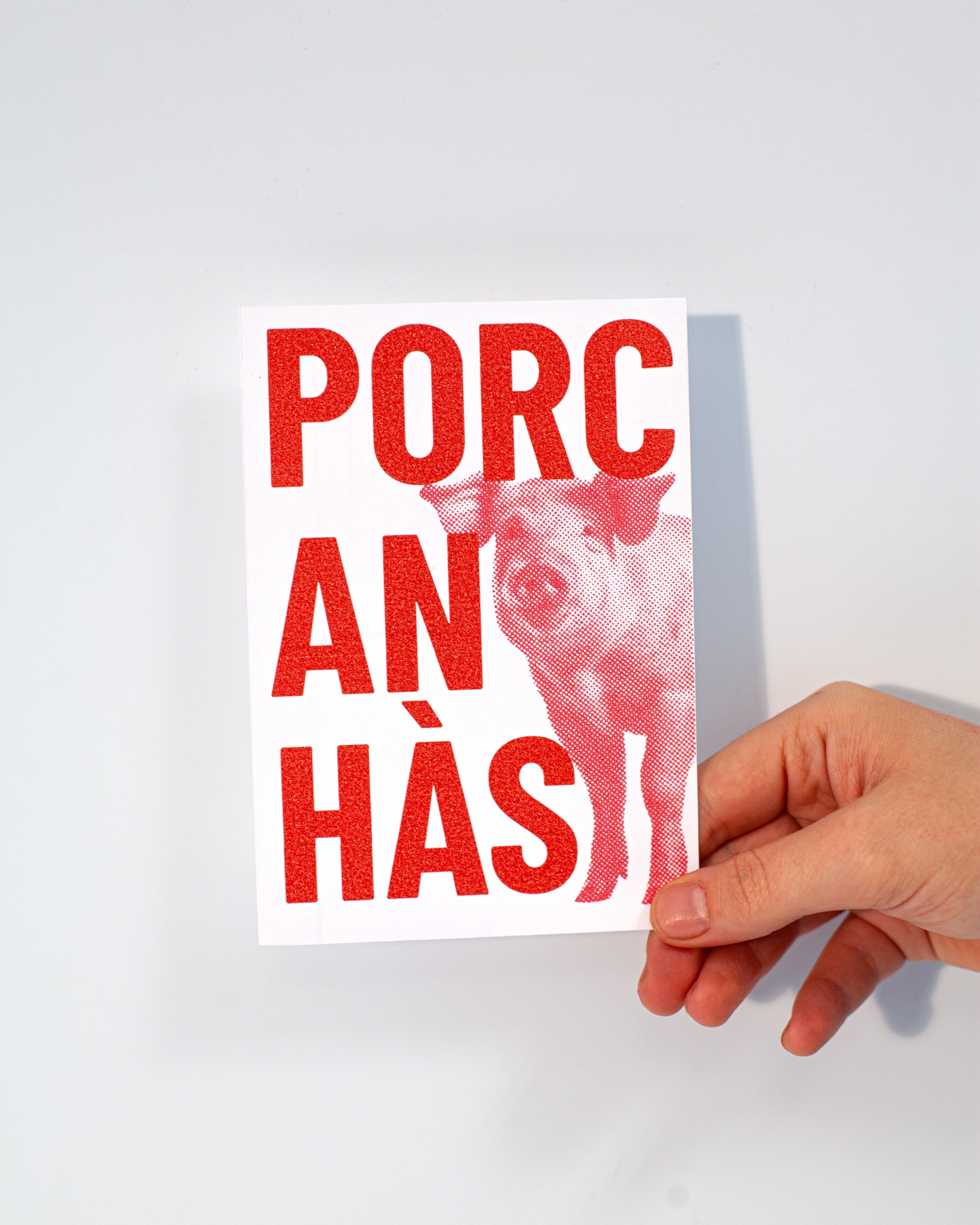 PORCANHAS • Carte postale