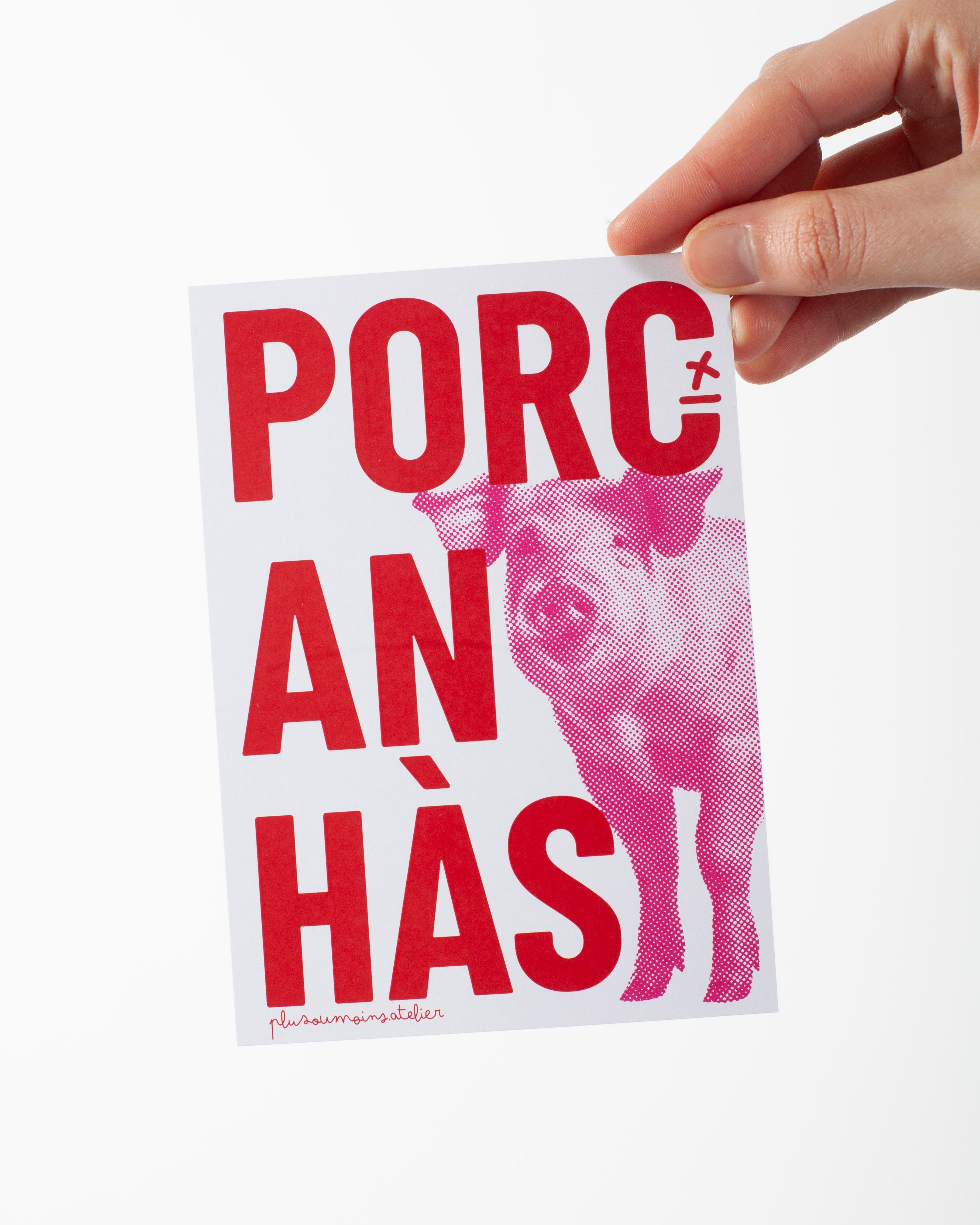 PORCANHAS • Carte postale